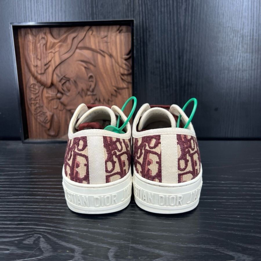 Dior 迪奧 walk 酒紅滿印 碼數 37.5碼-2