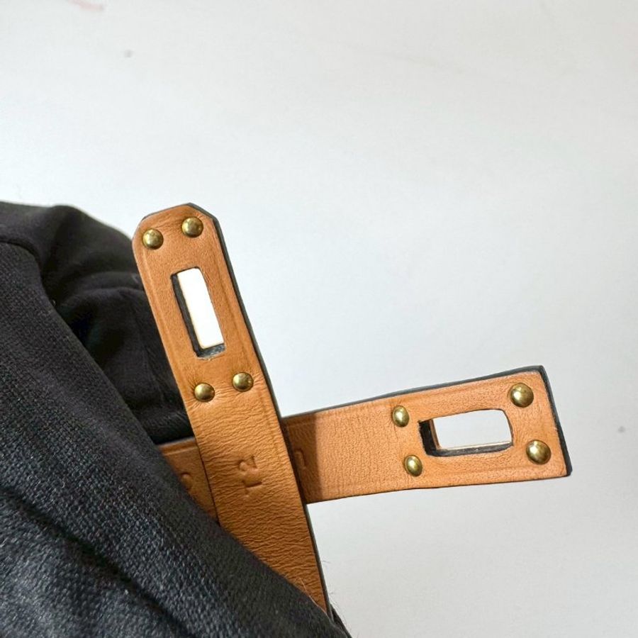 Hermès Mini Kelly Double Tour T2黑色 雙圈 小牛皮 皮革 玫瑰金扣 手環-5