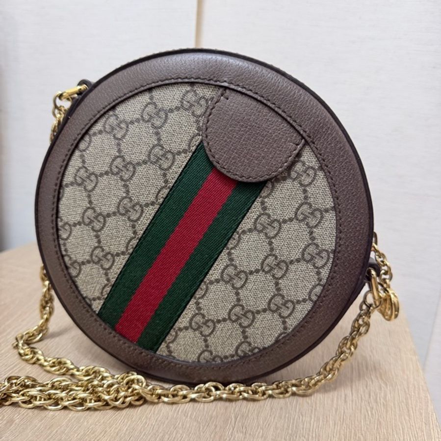 Gucci PVC圓餅包-6