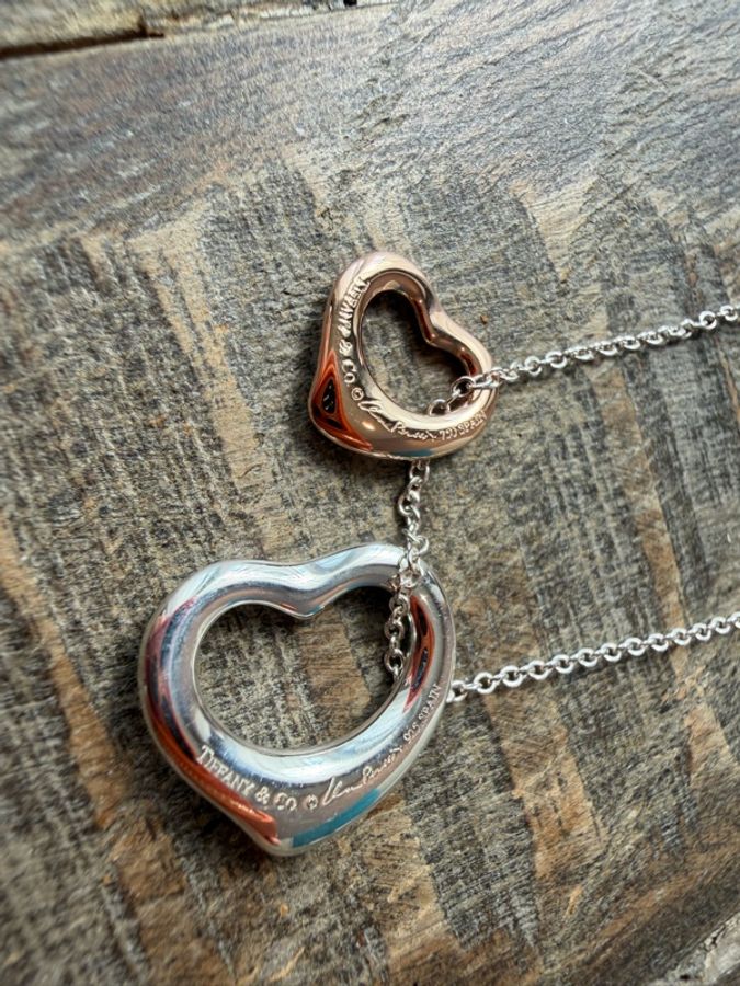 Tiffany’s Elsa Peretti Open Heart鏤空心形項鍊-2