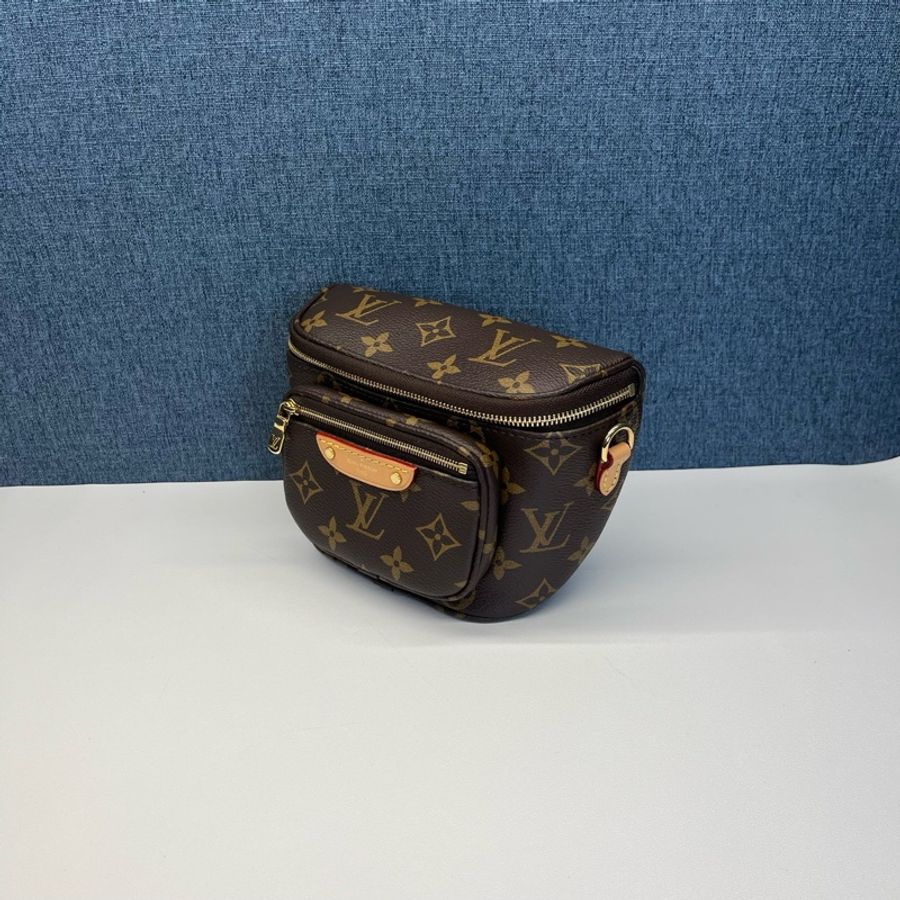 Louis Vuitton路易威登 老花mini bumbag腰包單肩斜挎包-2