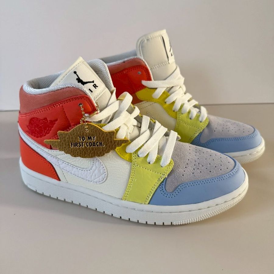 Air Jordan 1 Mid "To My First Coach" 38.5號 運動鞋-2