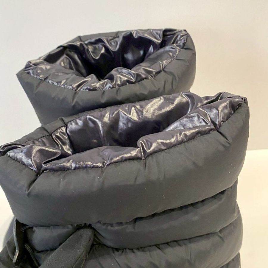 Moncler Gaia雪靴 羽絨 黑色 踝靴 短靴 39號-7