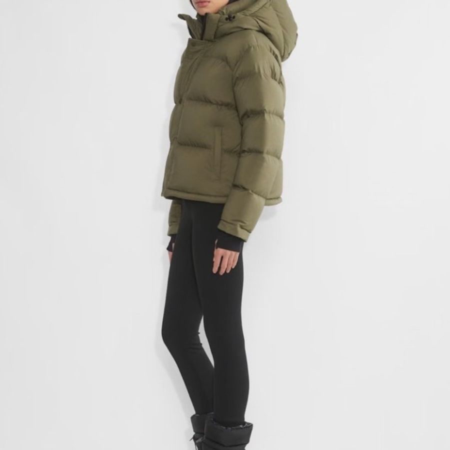 Moncler Gaia雪靴 羽絨 黑色 踝靴 短靴 39號-10