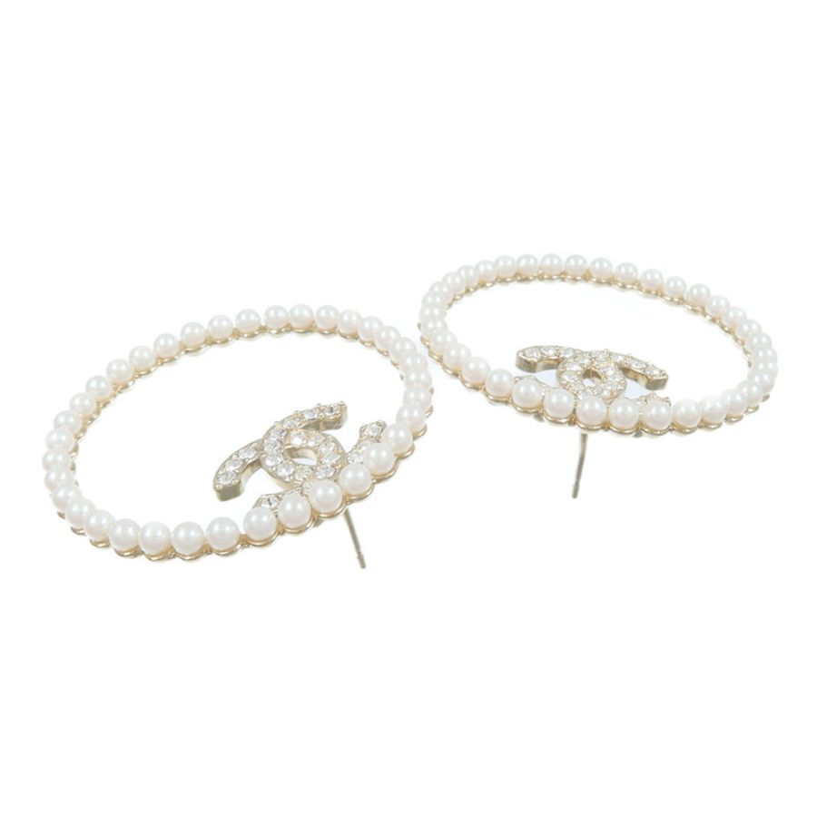 CHANEL 金屬/PVC Earrings耳環-3
