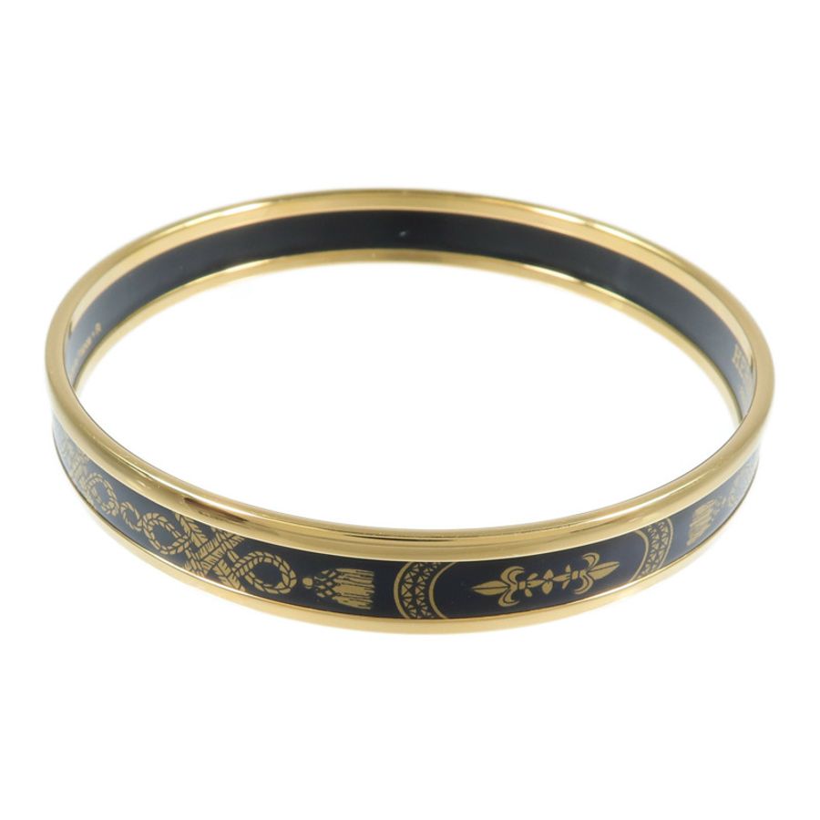 HERMES 金屬/琺瑯Grand Apparat Bangle手鐲-1