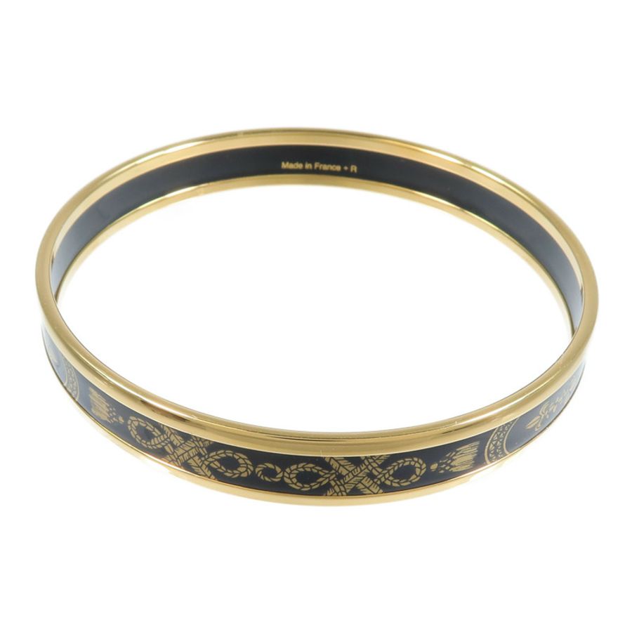 HERMES 金屬/琺瑯Grand Apparat Bangle手鐲-2