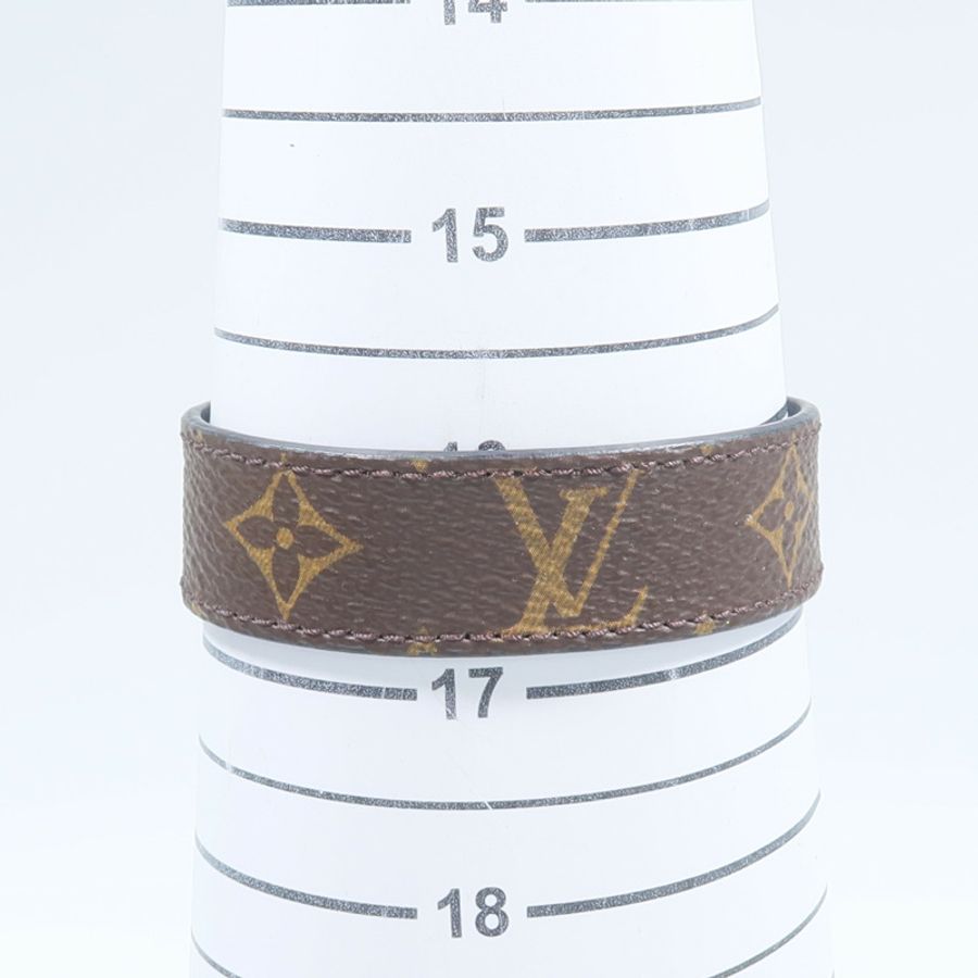 LOUIS VUITTON Monogram LV Bracelet手帶-9