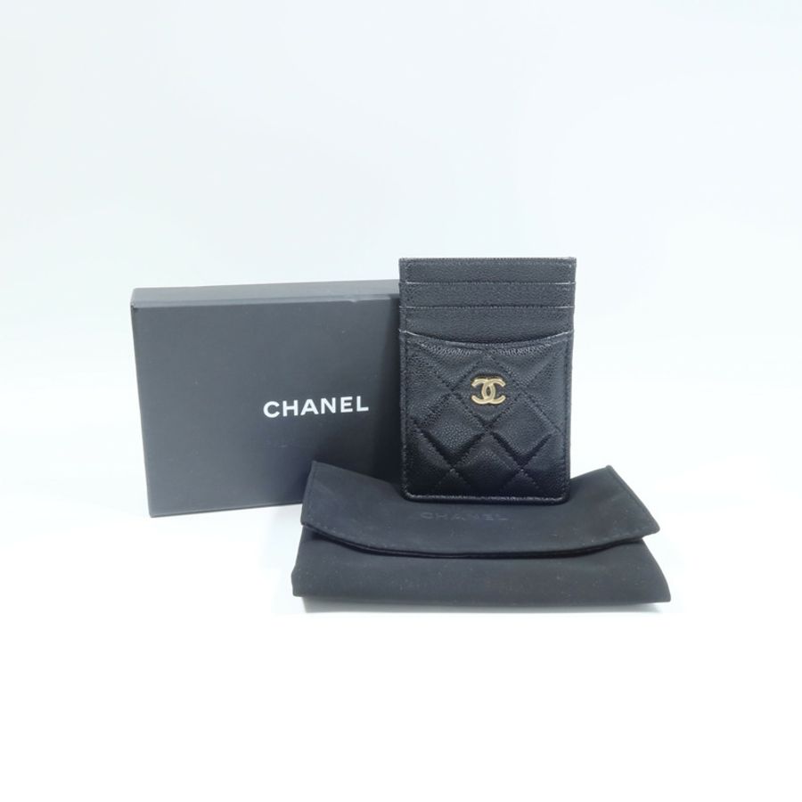 CHANEL 牛皮皮革Card Case卡片套-9