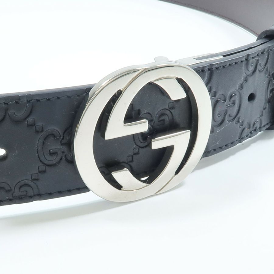 GUCCI 牛皮皮革Belt皮帶-3