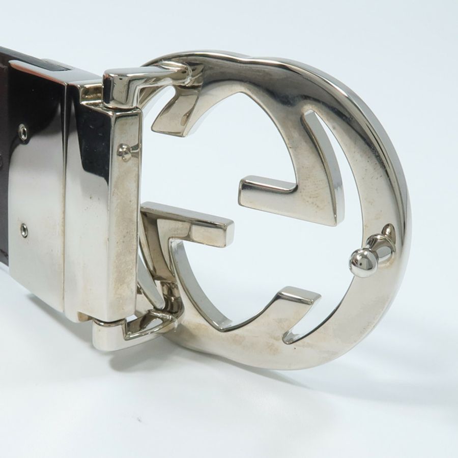 GUCCI 牛皮皮革Belt皮帶-7