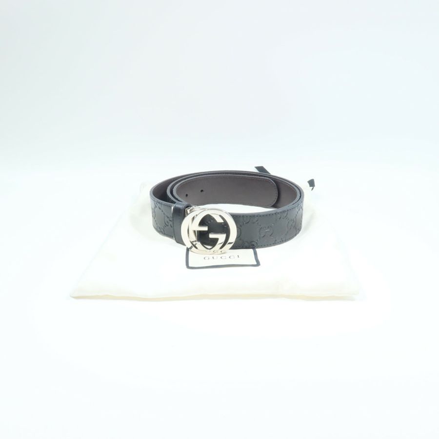 GUCCI 牛皮皮革Belt皮帶-8