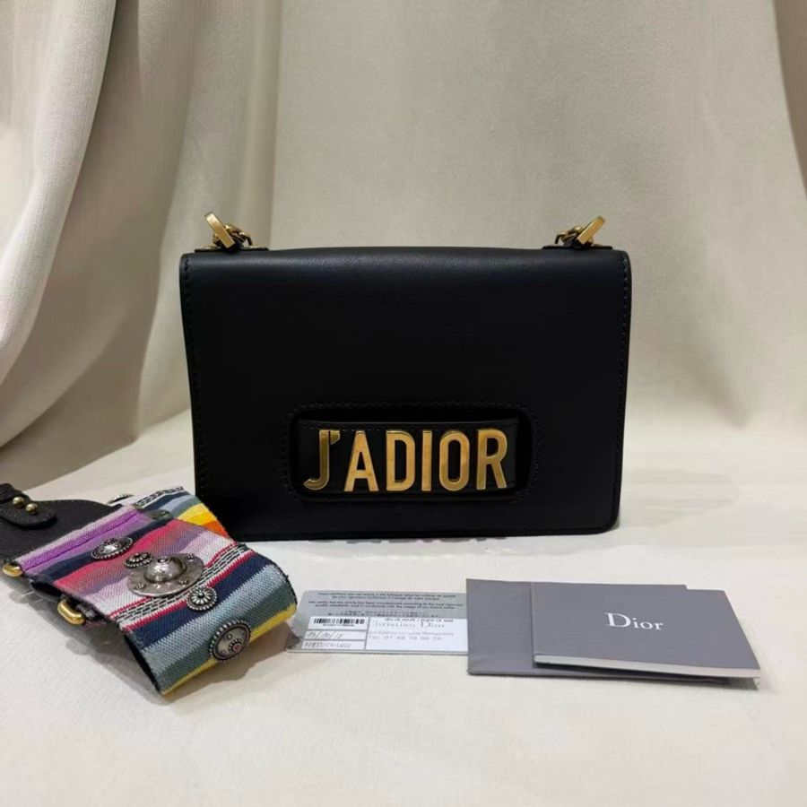 Dior迪奧J'adior黑金鏈條包-0