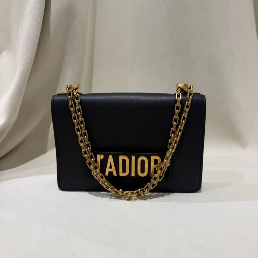 Dior迪奧J'adior黑金鏈條包-1