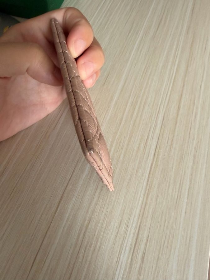 Dior 心心粉紅色卡片套-2