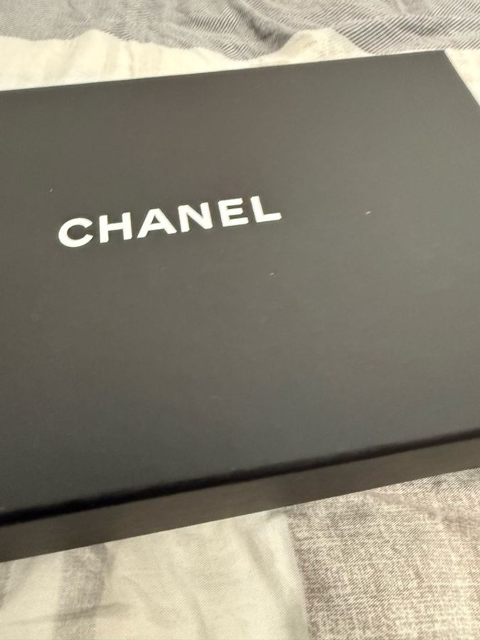 Chanel 黑金 金球書包扣 可調節腰包 卡包 零錢包-0