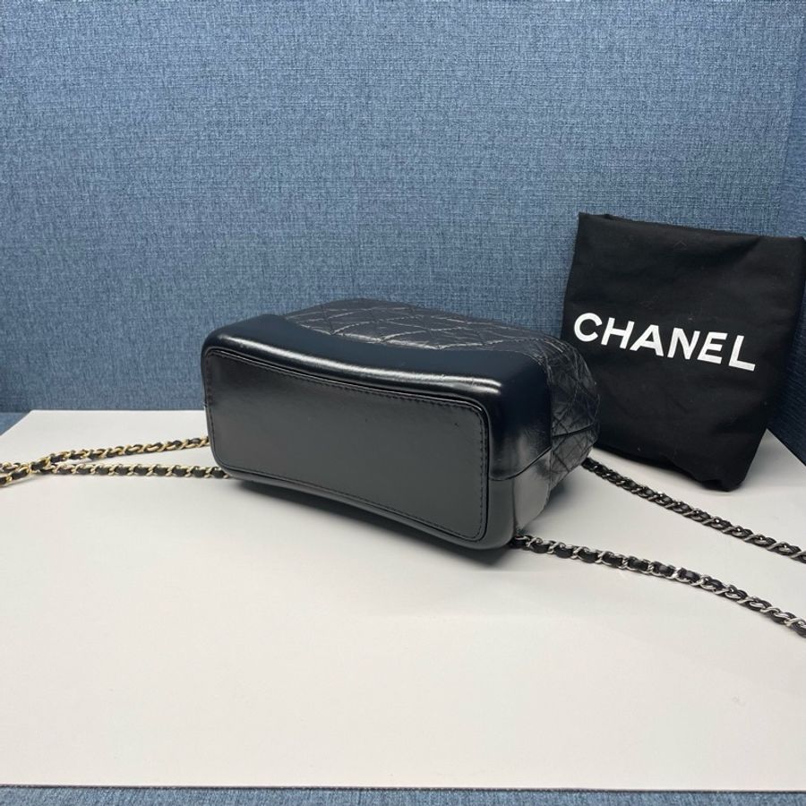 香奈兒CHANEL流浪雙肩包,尺寸21*23*10,98新-4