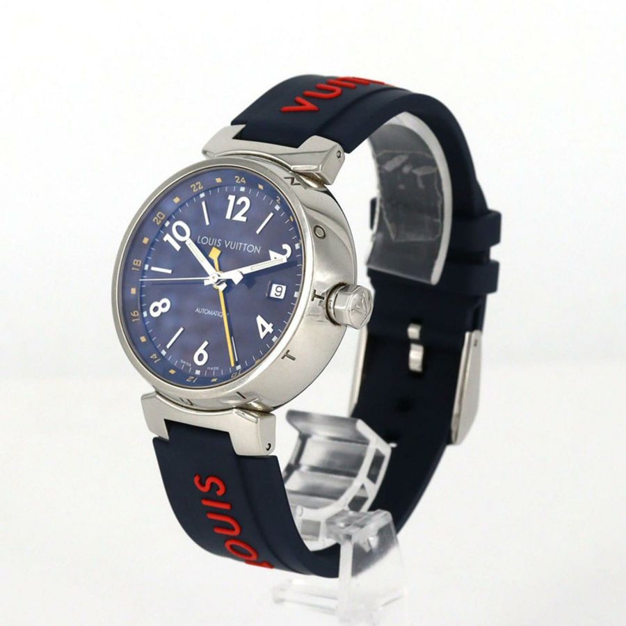 路易威登 Tambour GMT Q1131 SS 自動腕錶-1