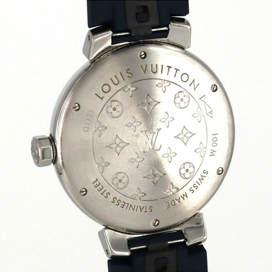 路易威登 Tambour GMT Q1131 SS 自動腕錶-4