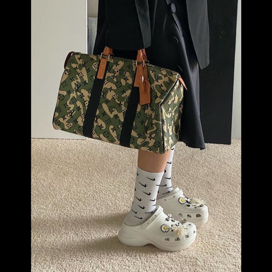 LV 村上隆限量迷彩speedy35-1