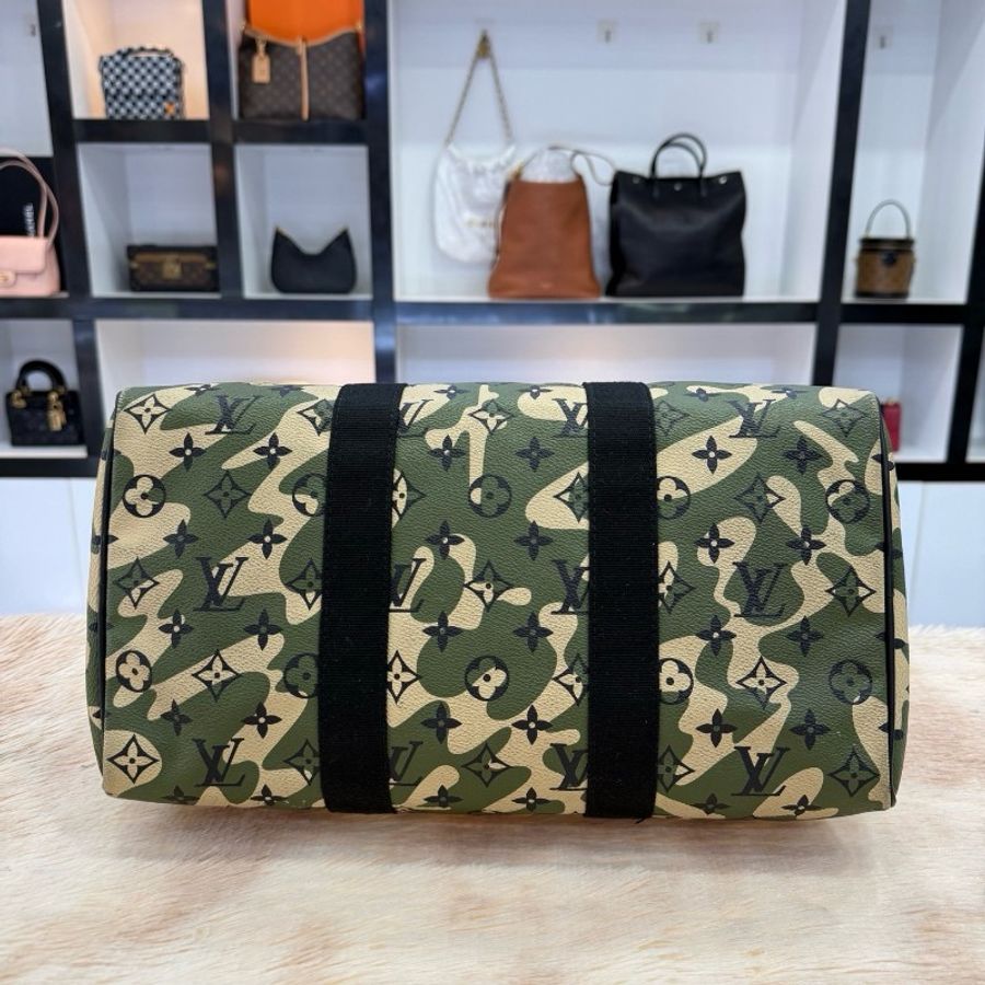 LV 村上隆限量迷彩speedy35-5