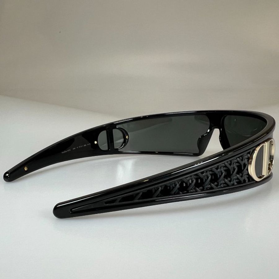 DIOR VeryDior 鏡腳金CD髮箍造型黑墨鏡-2