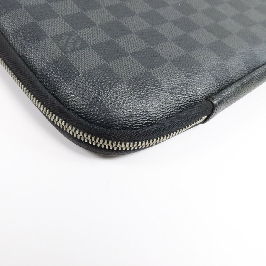 LOUIS VUITTON Damier Graphite Laptop Sleeve電腦袋-9