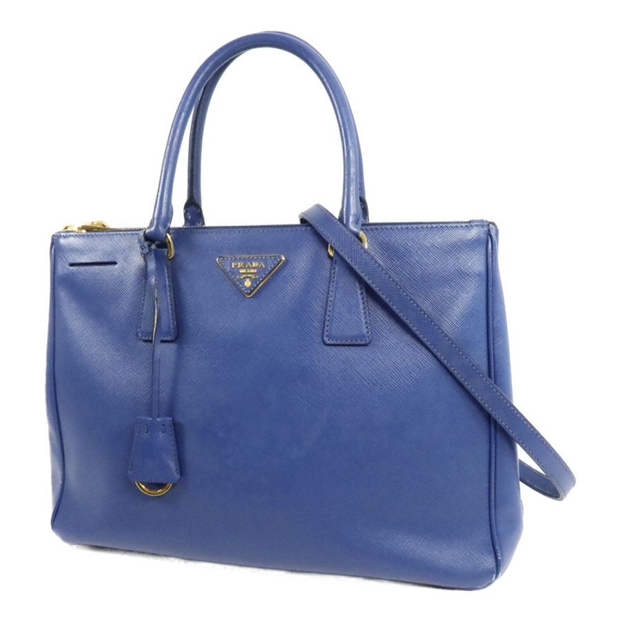 PRADA 牛皮皮革Galleria Bag手挽肩背兩用袋-2