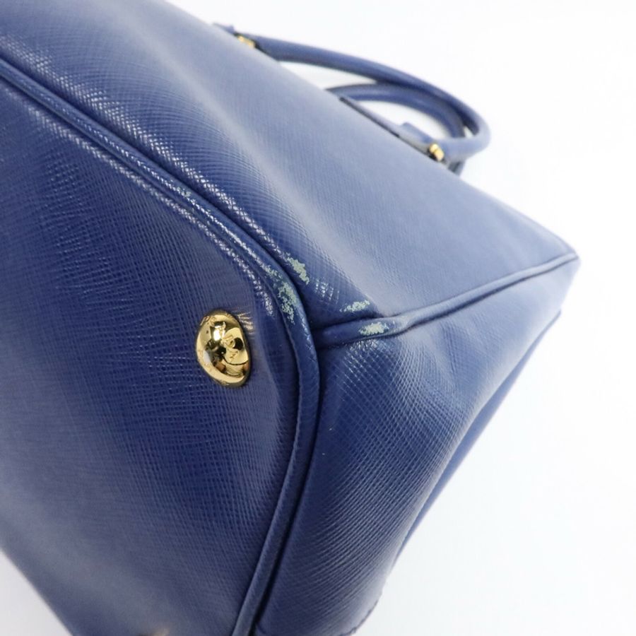 PRADA 牛皮皮革Galleria Bag手挽肩背兩用袋-9