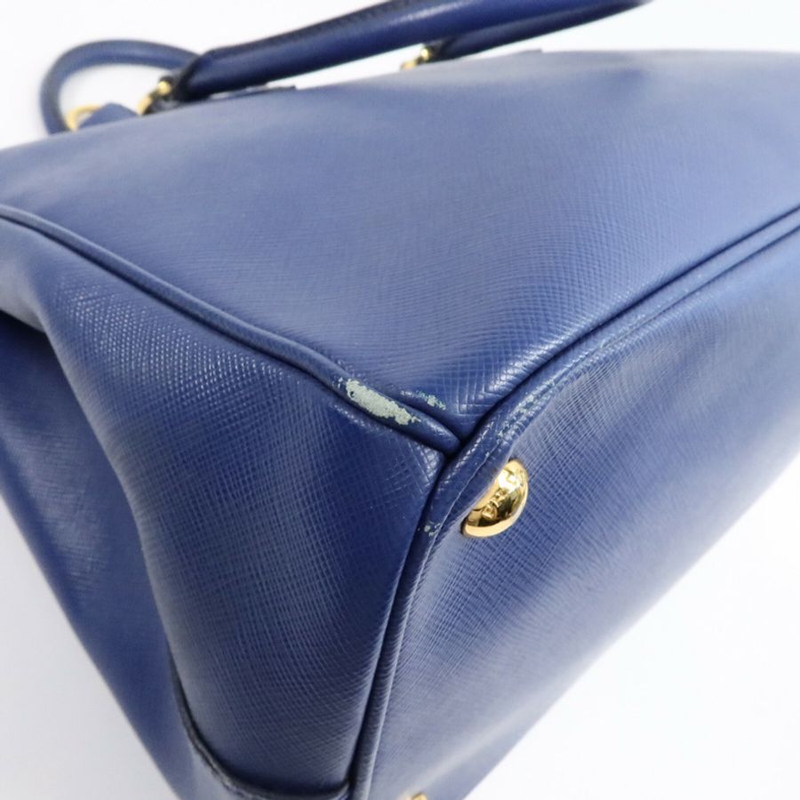 PRADA 牛皮皮革Galleria Bag手挽肩背兩用袋-12