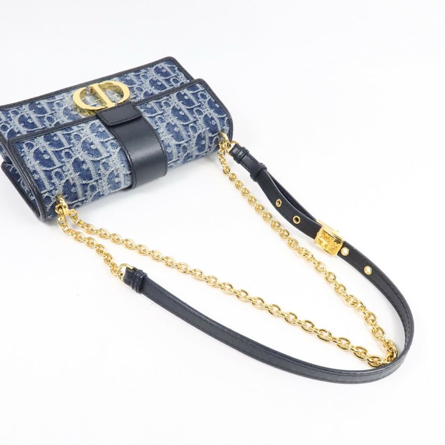 Dior 帆布30 Montaigne East-West Bag with Chain鏈帶肩背袋-8