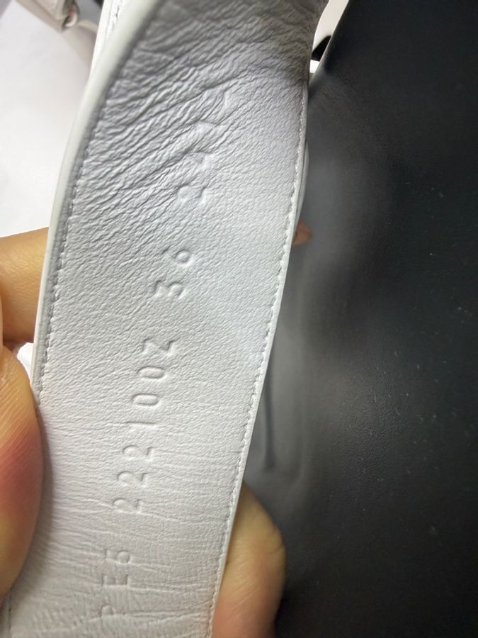 全新Hermes chypre sandal愛馬仕二舅鞋白色女鞋 36碼-3