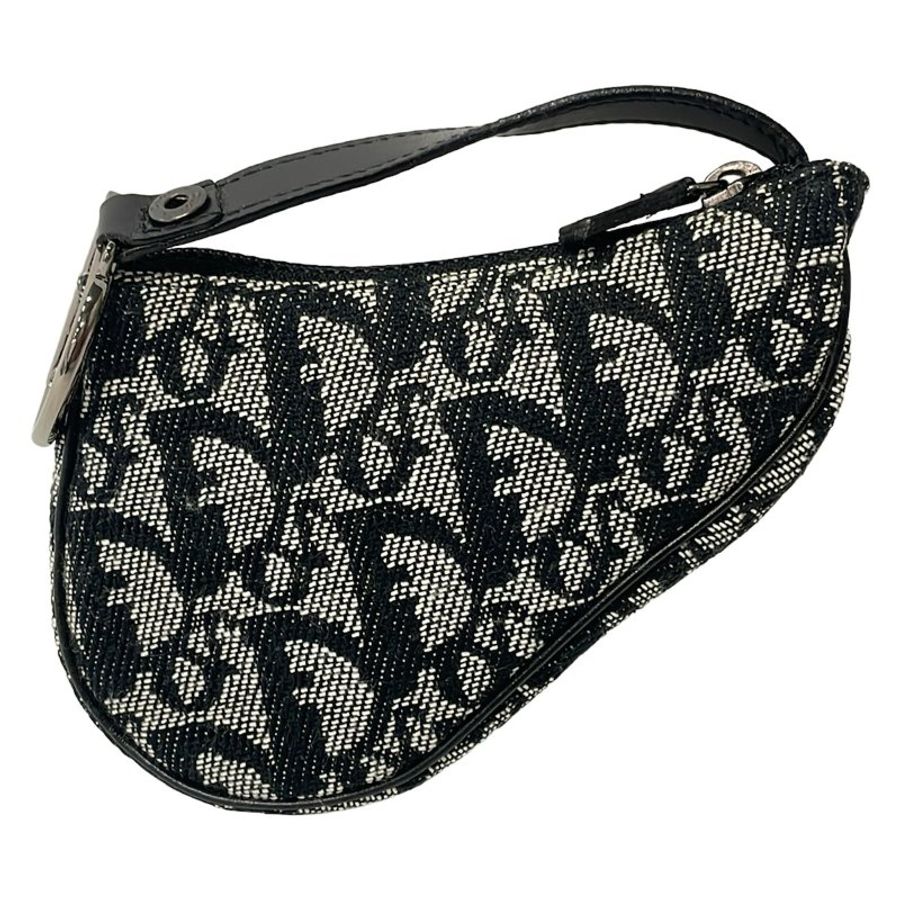 🛍️🎁 26 🔥7月新品【預訂】 💘Christian Dior 經典馬鞍老花海軍藍 Logo Saddle Pouch 🔥 熱賣款 DIOR 迷你腋下包 Dior Saddle-9