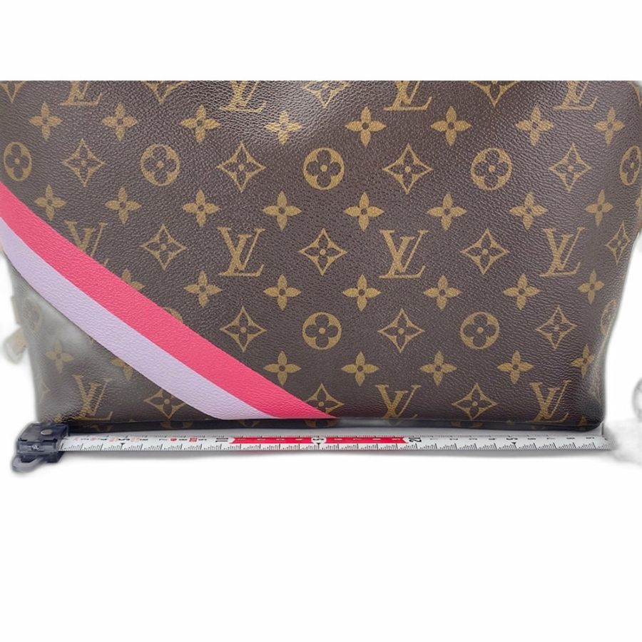 路易威登 LOUIS VUITTON Mon Monogram SP Order Neverfull MM 手提包 棕色-3