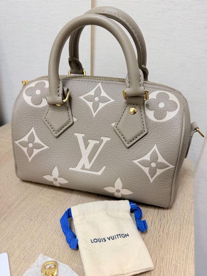 LV 灰speedy 20手提斜背-0