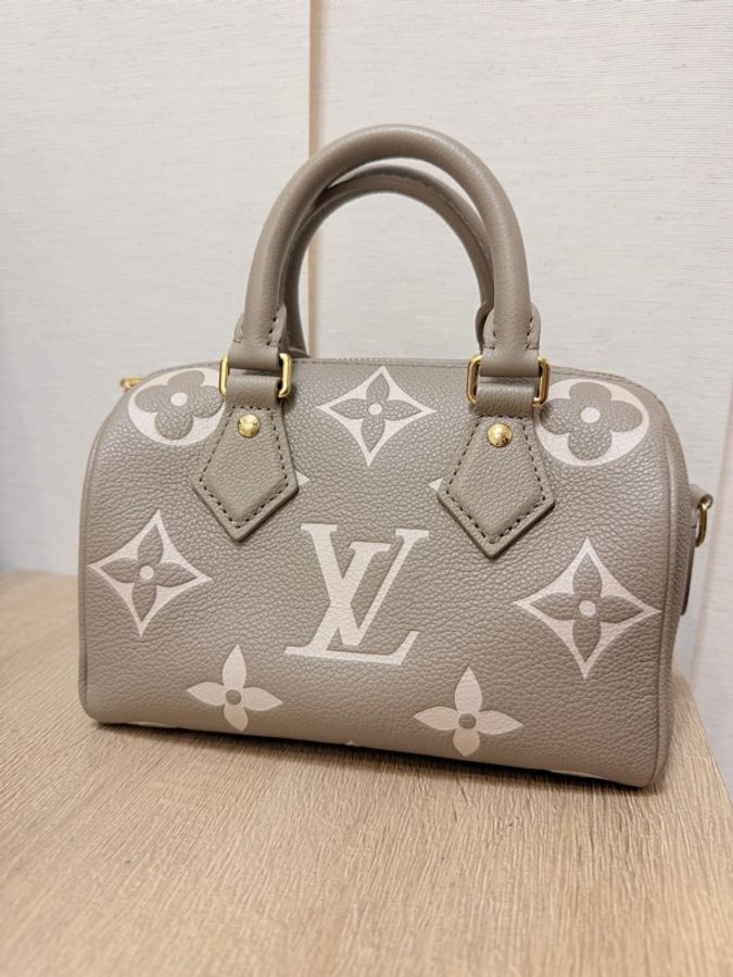 LV 灰speedy 20手提斜背-10
