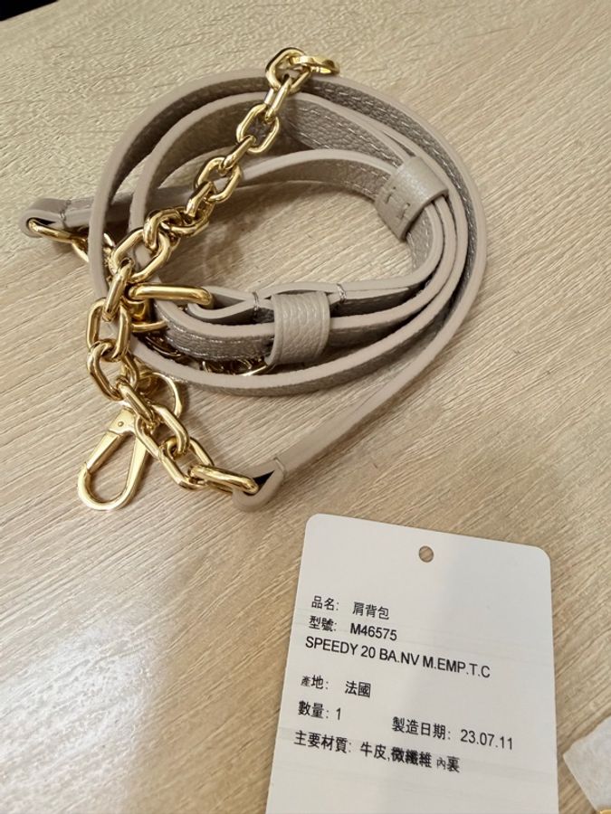 LV 灰speedy 20手提斜背-22