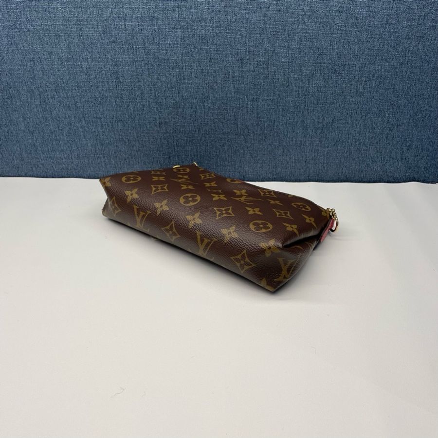 Louis Vuitton路易威登 老花Pallas Clutch腋下包 99新-5
