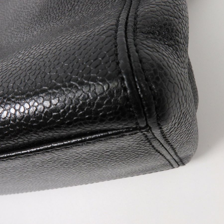 CHANEL 牛皮皮革Vintagel Chain Tote Bag鏈帶手挽袋-15