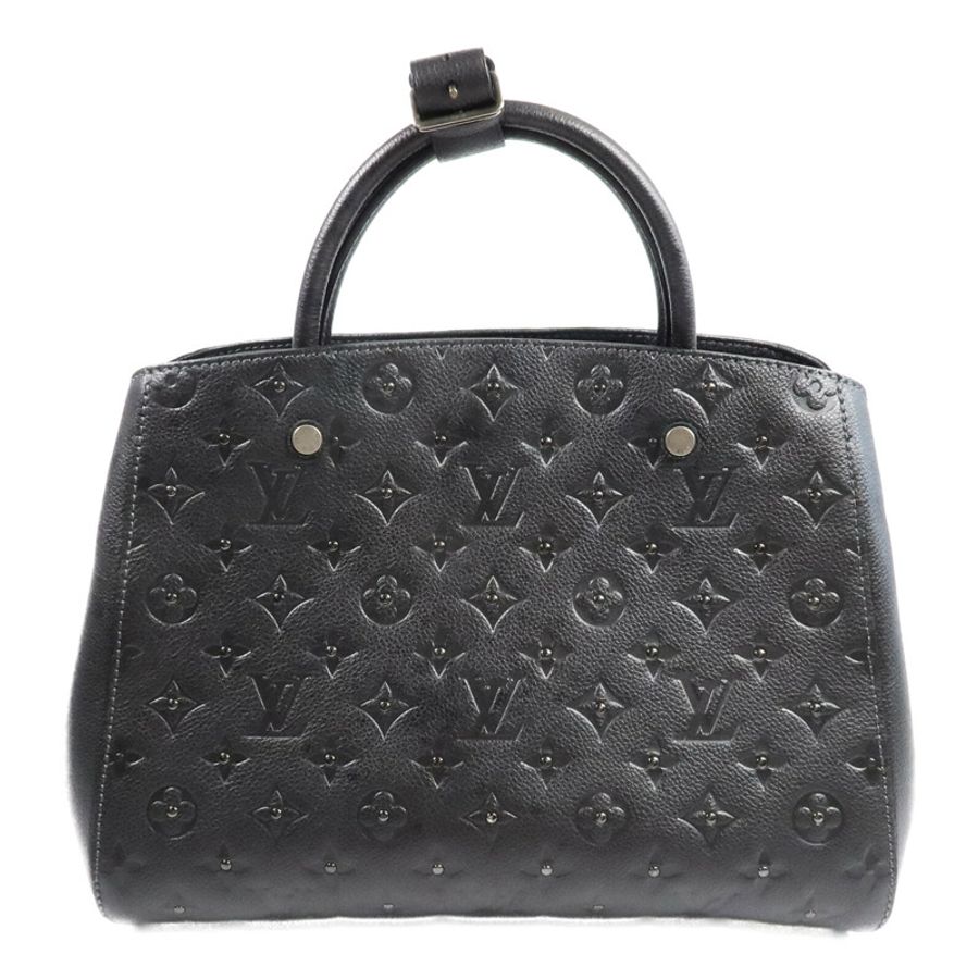 LOUIS VUITTON Monogram Empreinte Montaigne BB手挽肩背兩用袋-1