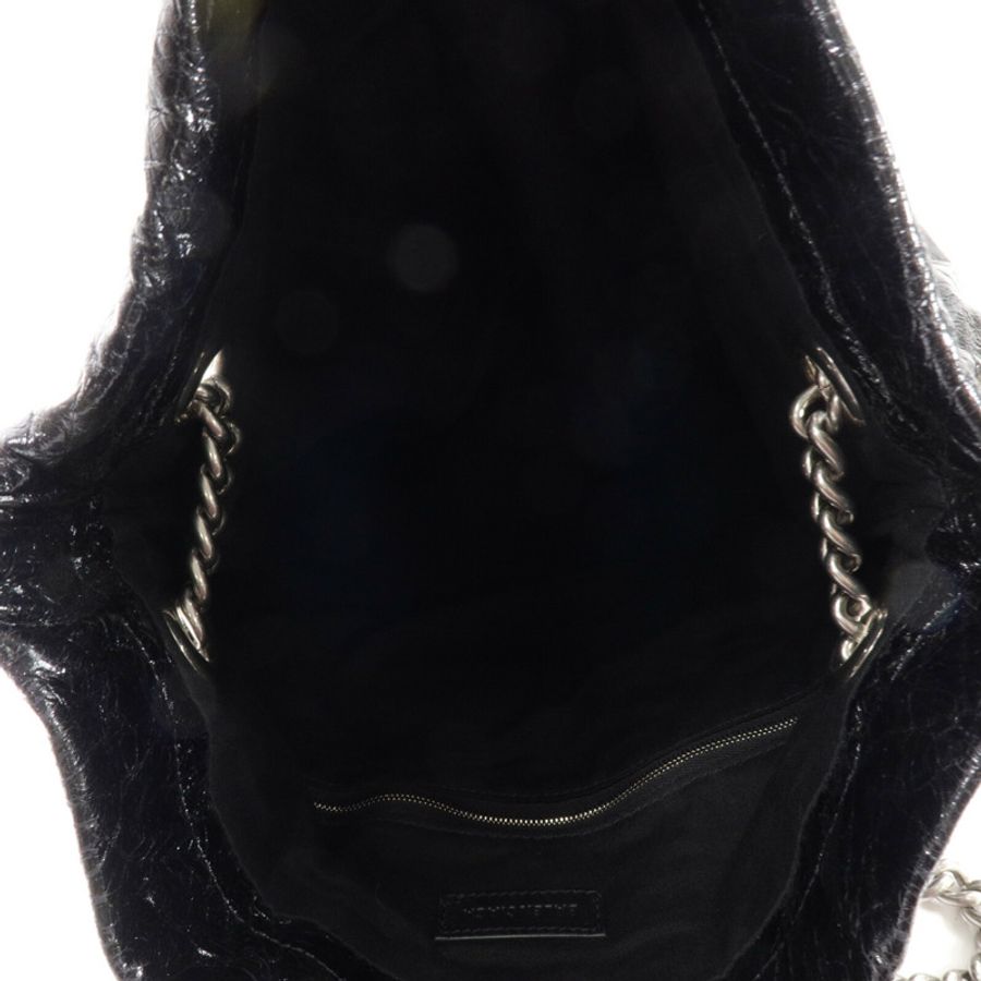 BALENCIAGA 牛皮皮革Crush Meduim鏈帶肩背袋-4