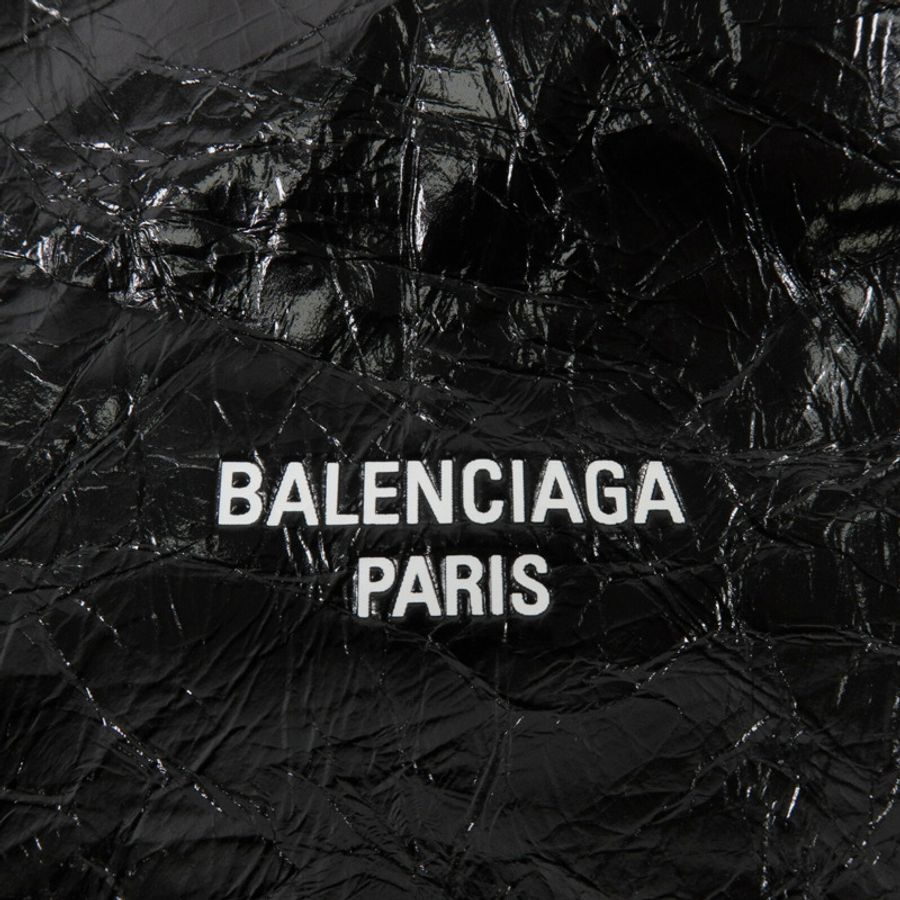 BALENCIAGA 牛皮皮革Crush Meduim鏈帶肩背袋-5