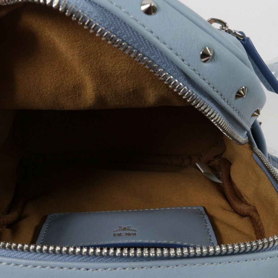 MCM 牛皮皮革Backpack背包-4