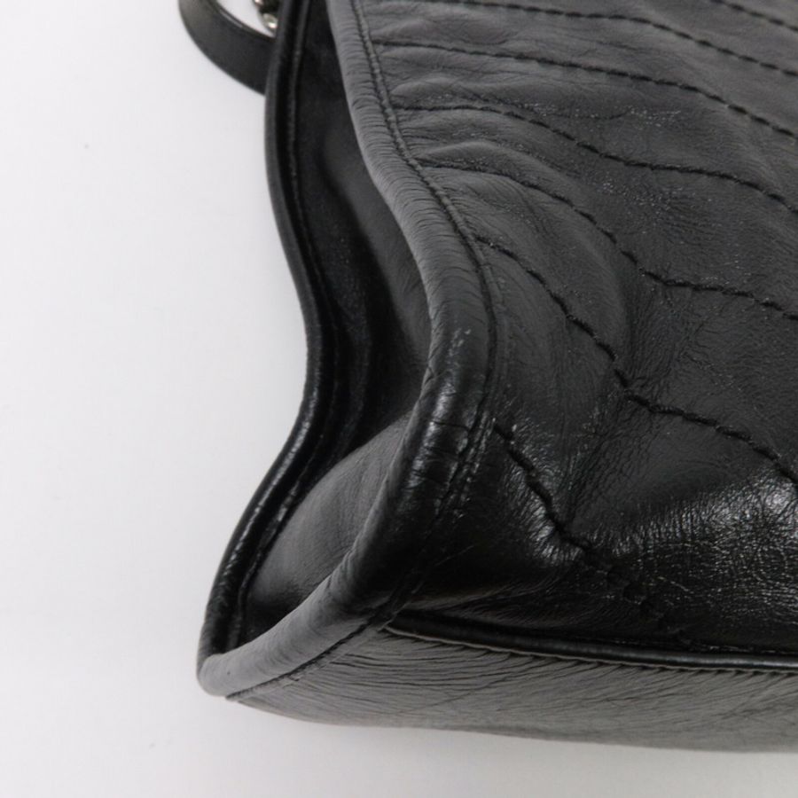 SAINT LAURENT 牛皮皮革Niki Shopping Bag肩背袋-12