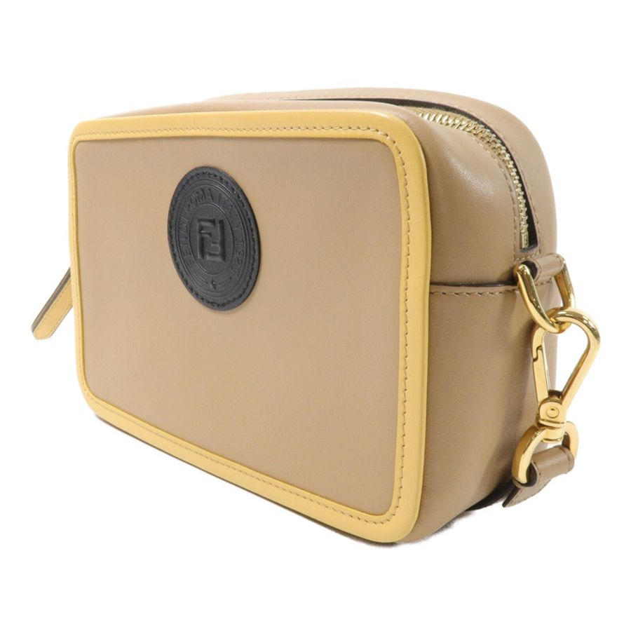FENDI 牛皮皮革Pochette Camera Bag肩背袋-2