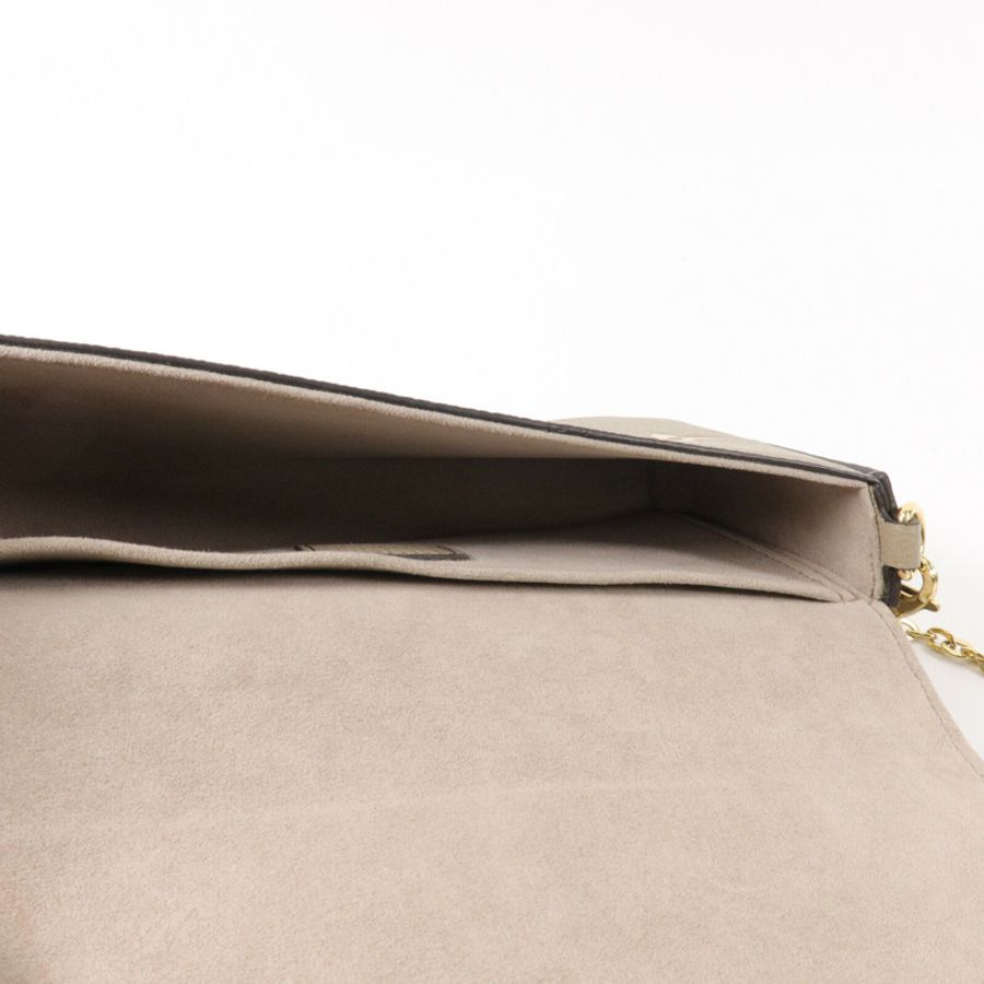 LOUIS VUITTON Monogram Empreinte Felicie Pochette鏈帶肩背袋-4