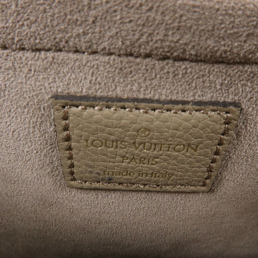 LOUIS VUITTON Monogram Empreinte Felicie Pochette鏈帶肩背袋-5