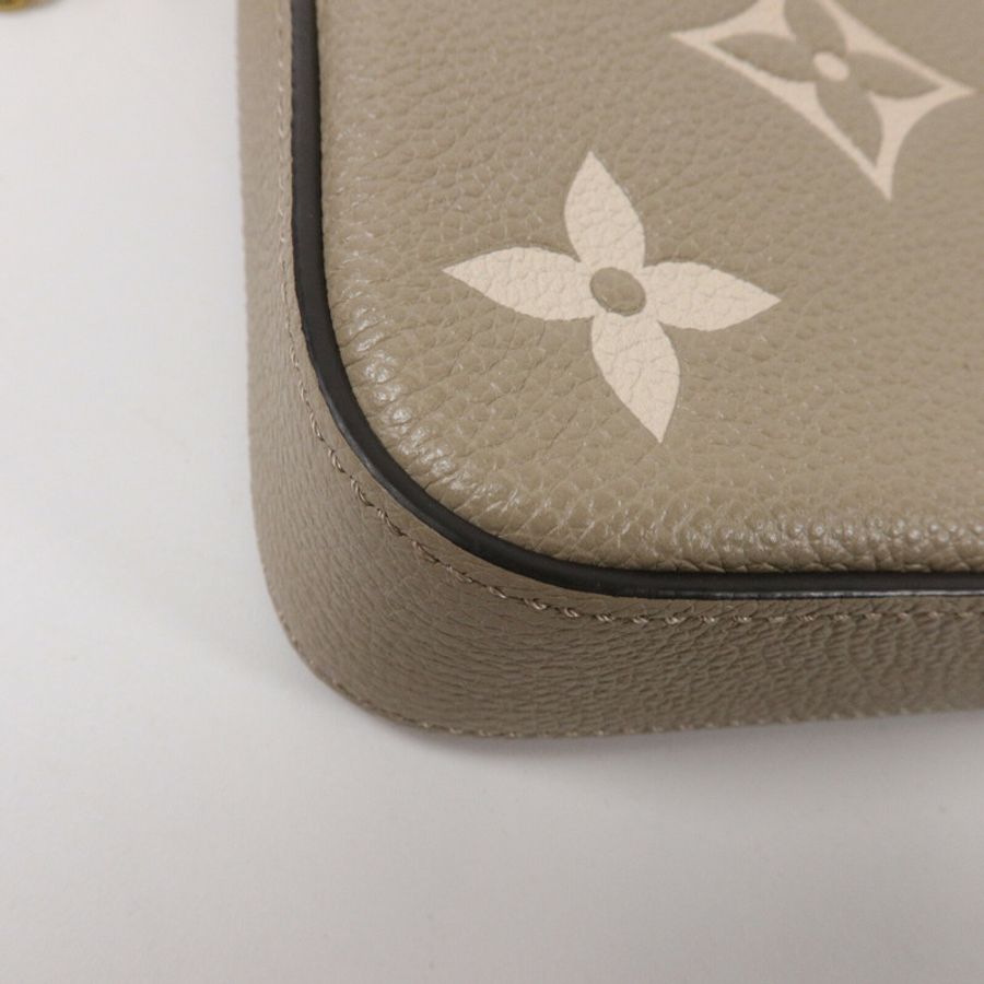 LOUIS VUITTON Monogram Empreinte Felicie Pochette鏈帶肩背袋-10
