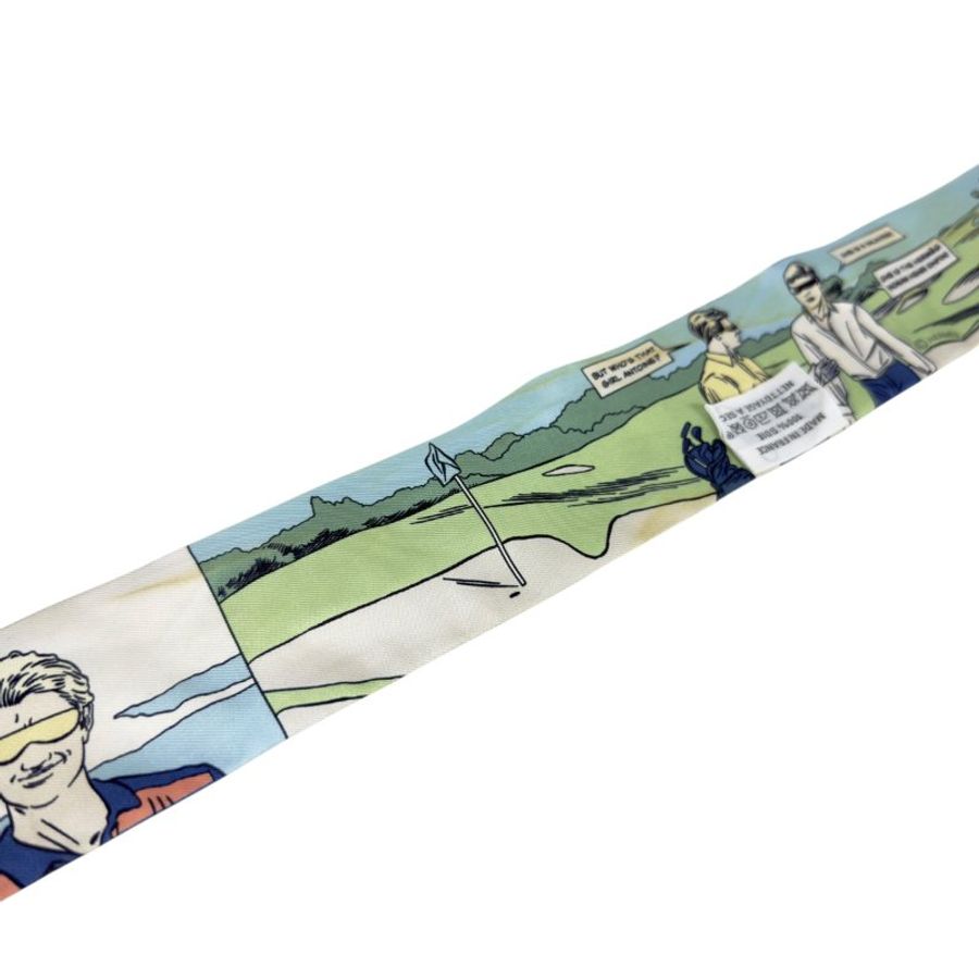 HERMES Wow! Twilly 幼絲巾-10