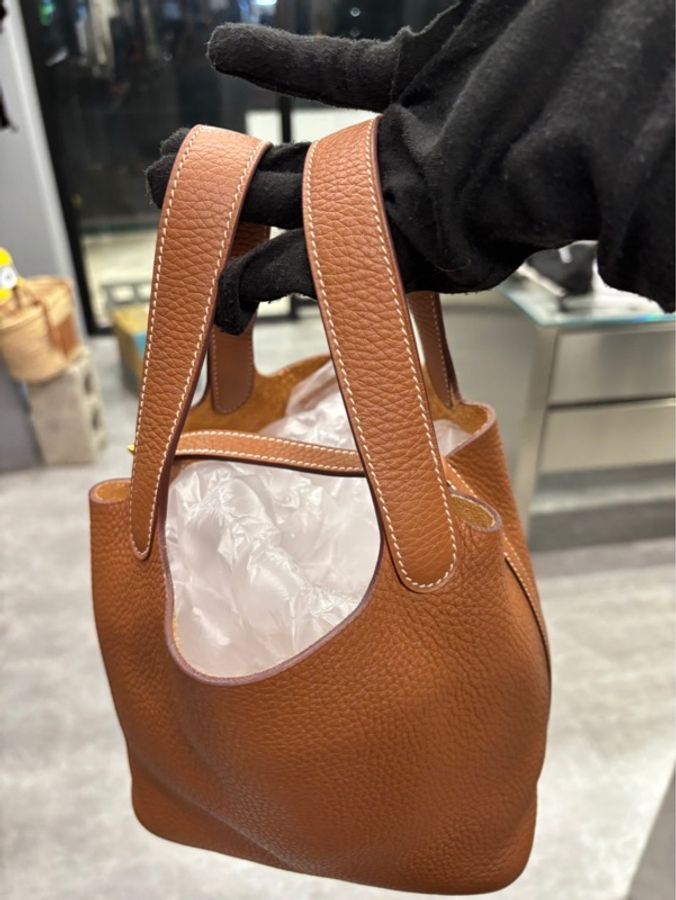Hermes Picotin 18 金棕金 Z刻|Classic Trend CT精品|台北東區實體-3
